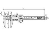 Mitutoyo Digimatic 150 mm