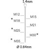 Microbradpistool B21/45-A1