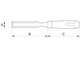 Steekbeitel  434  14 mm